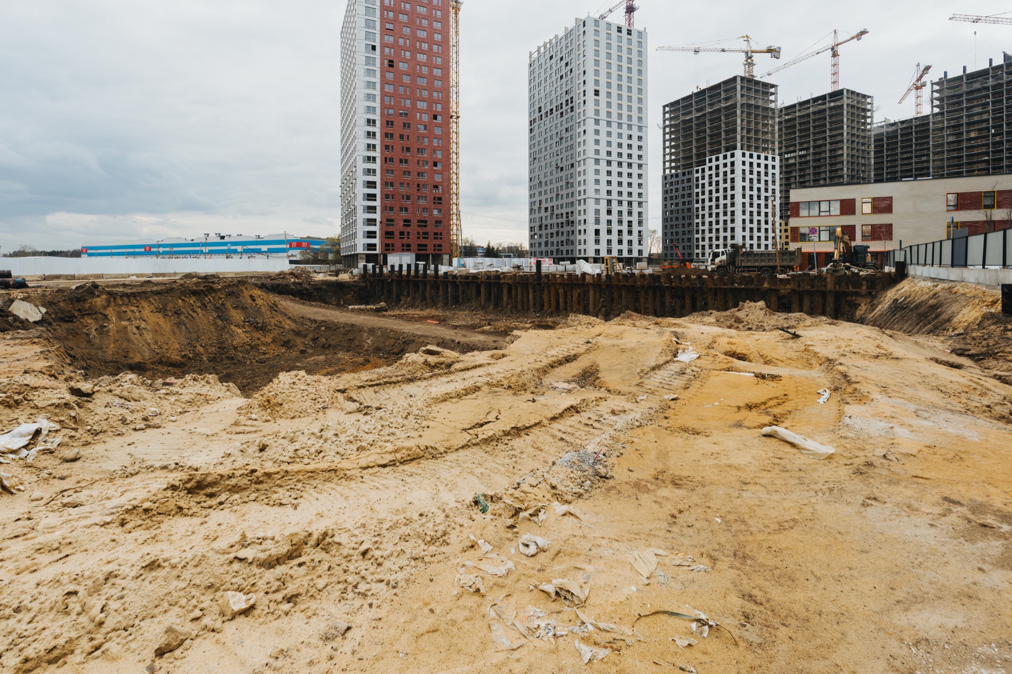 ЖК «Яуза Парк», корпус 15 — монолитный каркас
